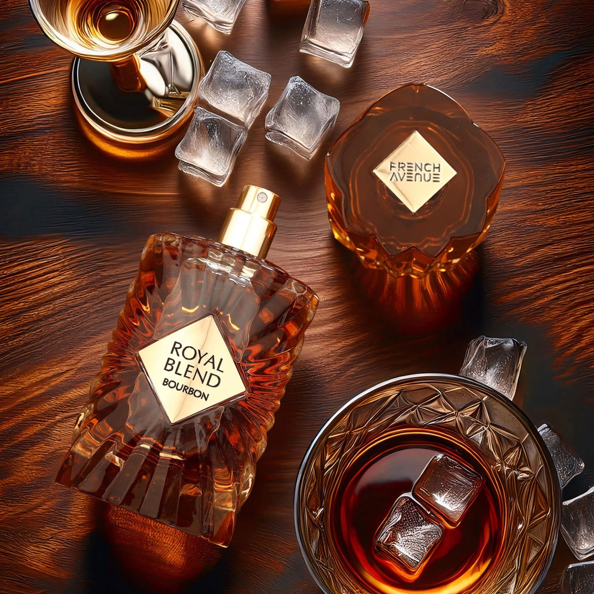 Royal Blend Bourbon by French Avenue - Unisex Perfume - Extrait de Perfume 100 ml 309085