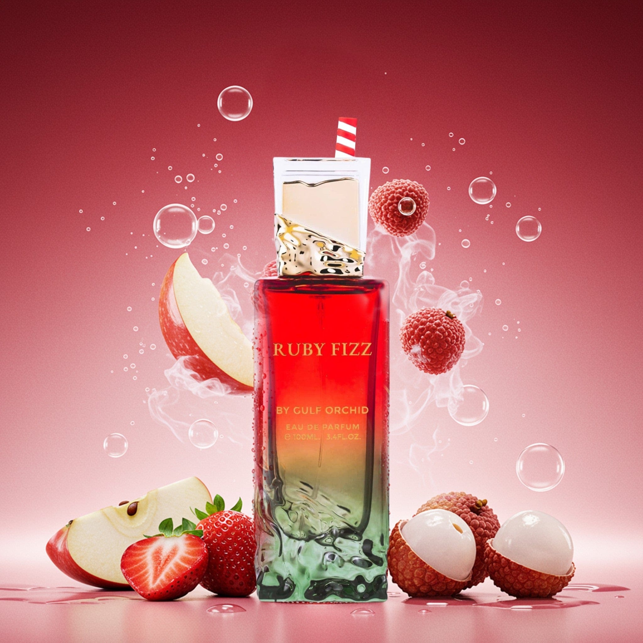 Ruby Fizz by Gulf Orchid - Unisex Perfume - EDP - 100ml 309348