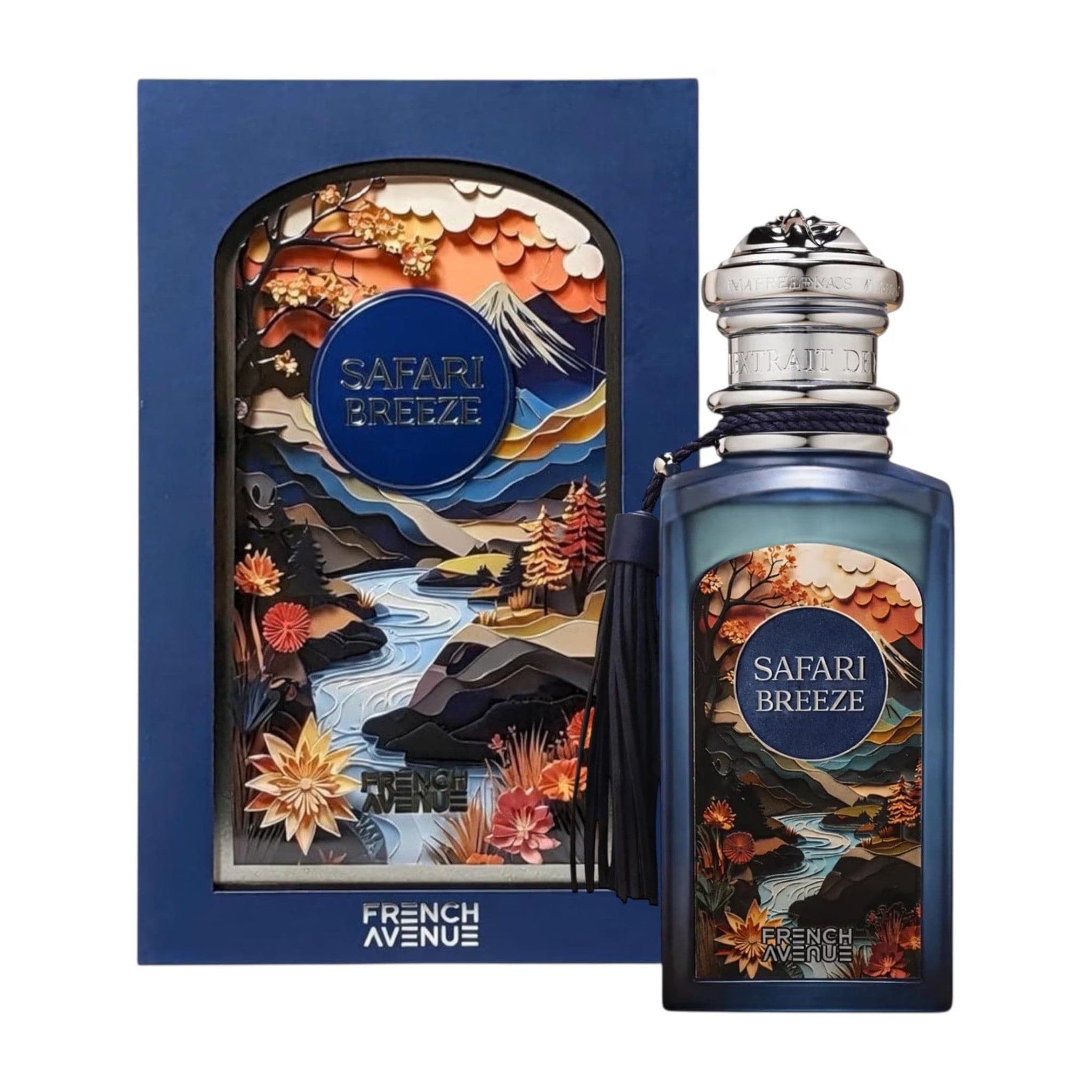 Safari Breeze Eau de Parfum 100ml by French Avenue - Unisex Perfume - EDP - 100ml 310547