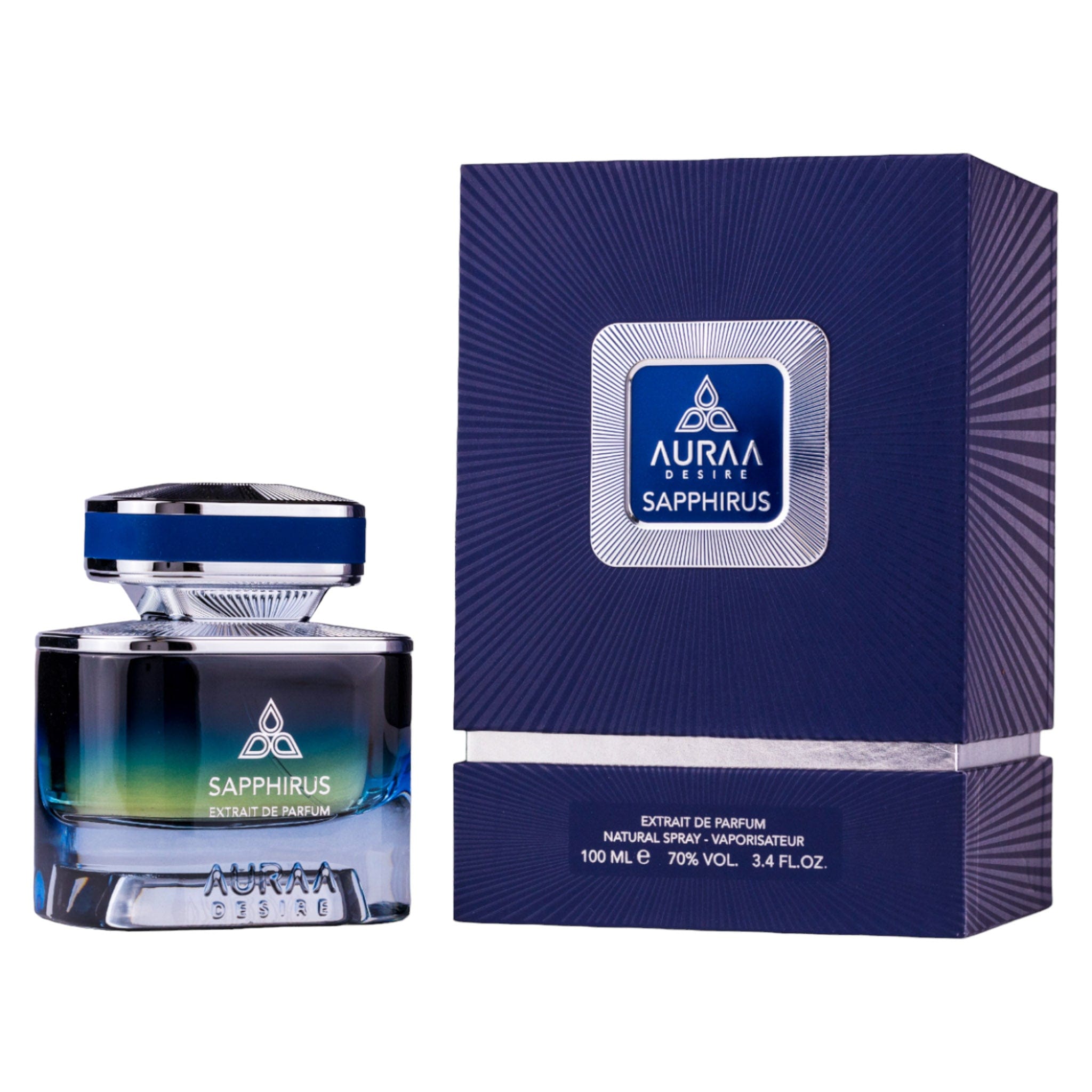 Saphirus by Auraa Desire - Extrait de Perfume Men - 100 ml 308348