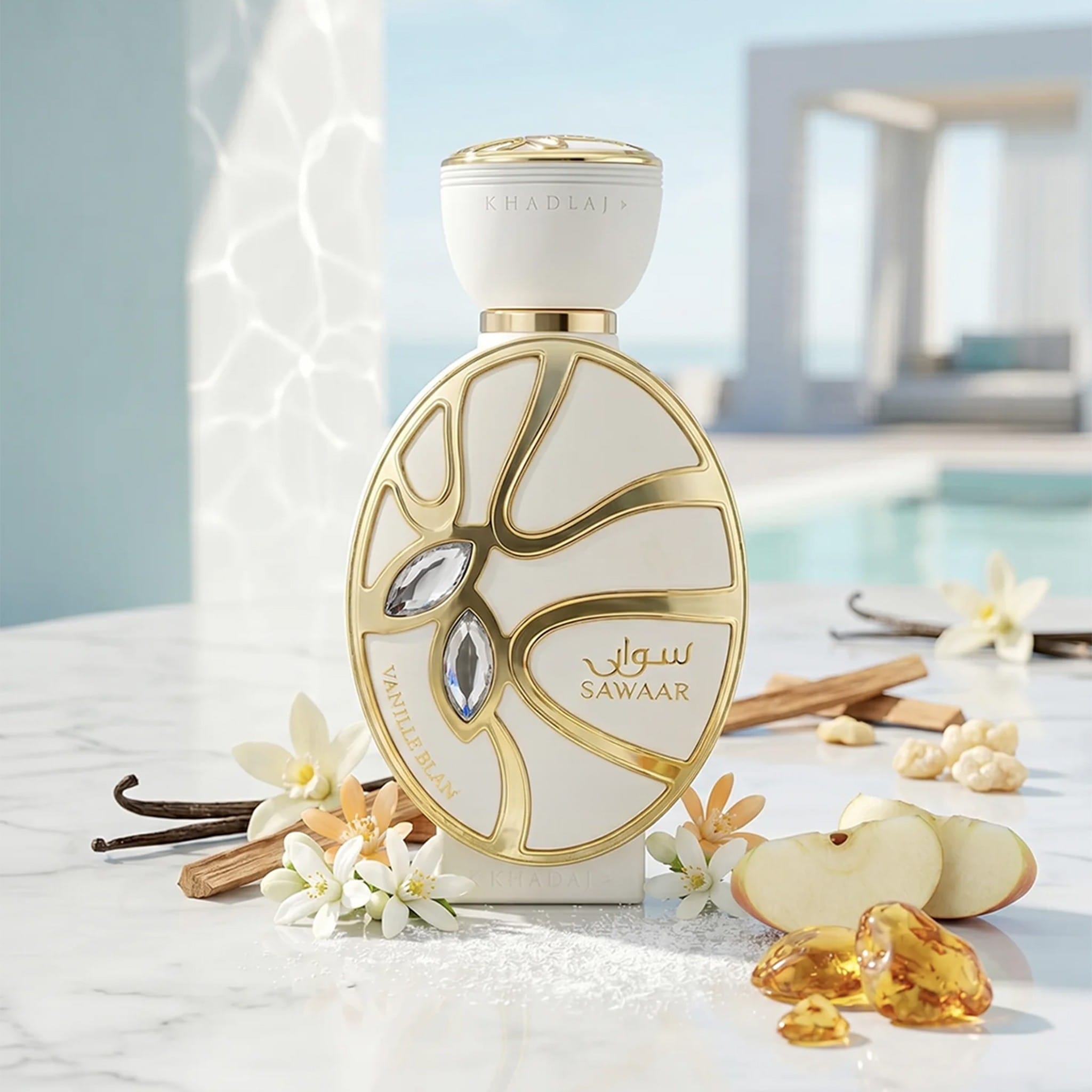 Sawaar Vanille Blanc by Khadlaj - Extrait de Parfum Women - 100 ml 310661