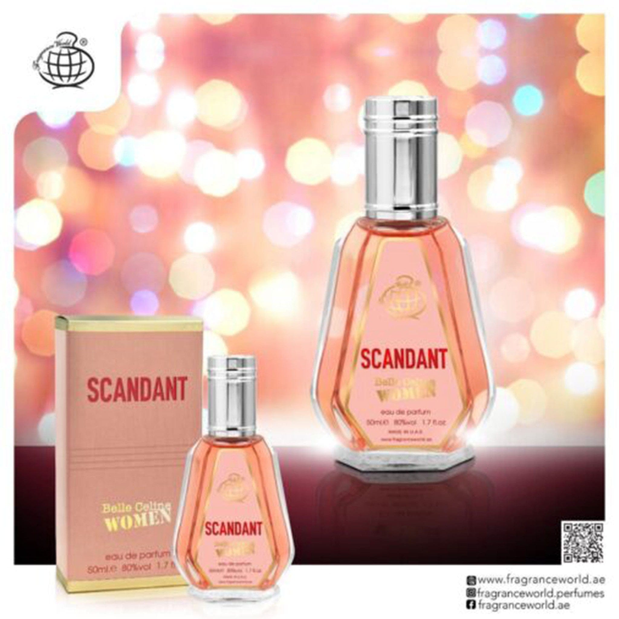 Scandant Eau de Parfum 50ml by Fragrance World - Women Perfume - EDP - 50ml 309912