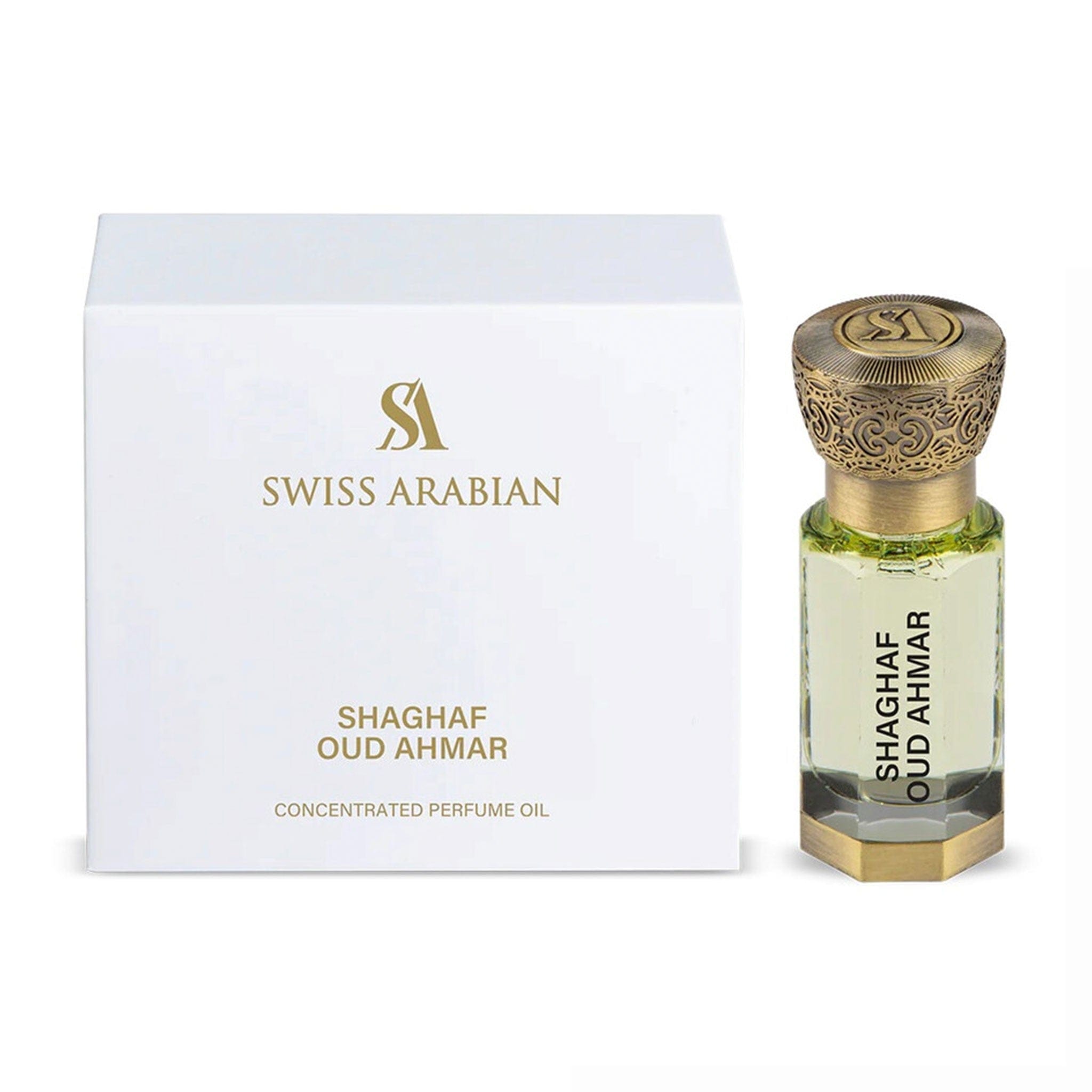 Shaghaf Oud Ahmar 12ml by Swiss Arabian - Unisex Perfume - Perfume Oil - 12ml 310644