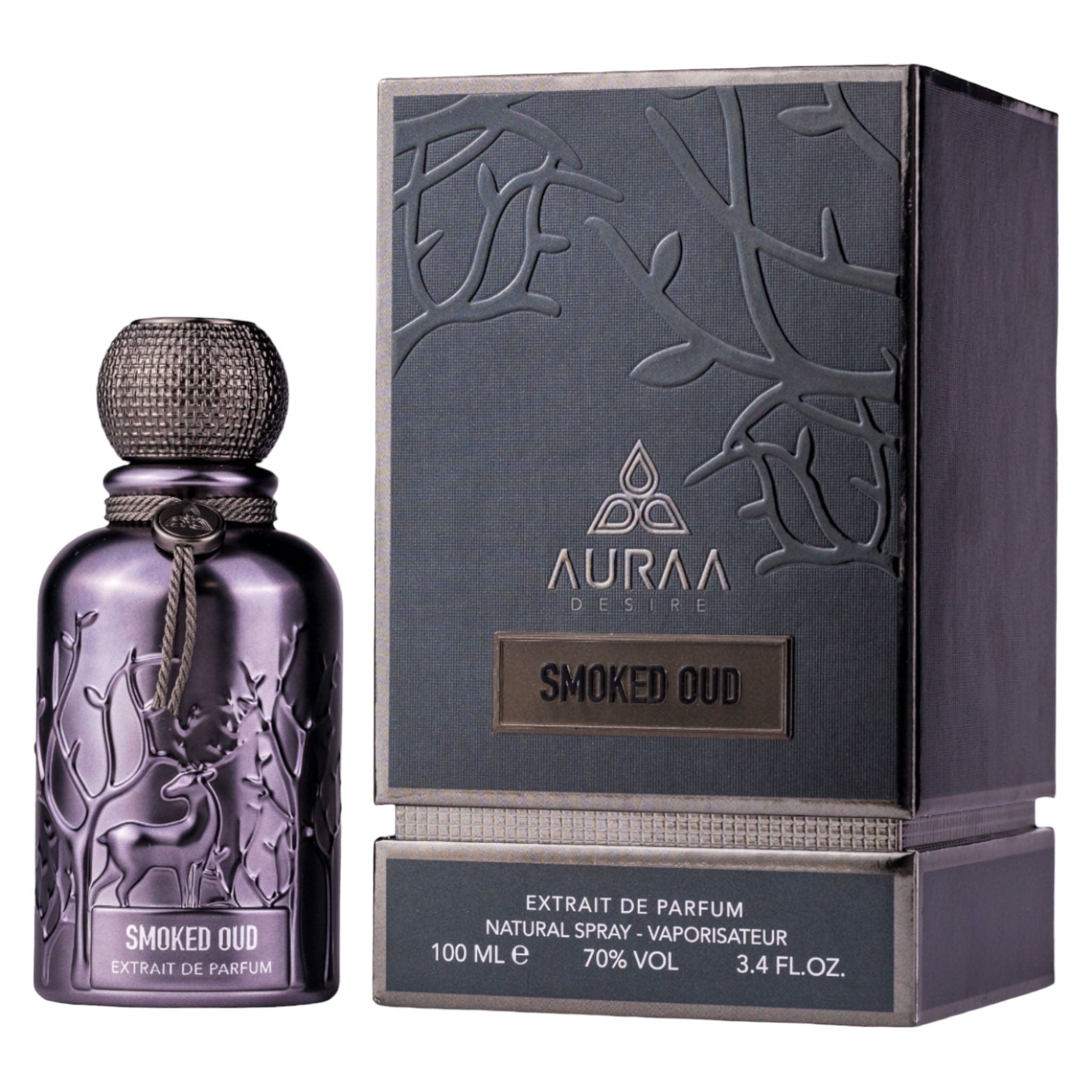 Smoked Oud by Auraa Desire - Extrait de Perfume Men - 100 ml 308361