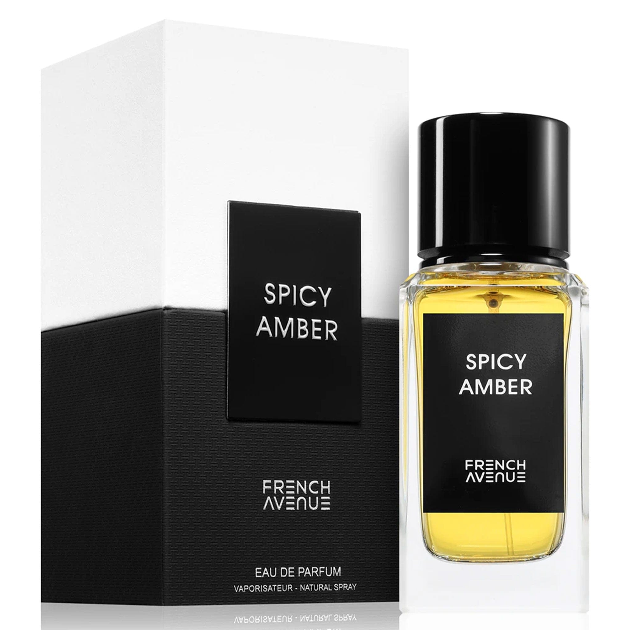 Spicy Amber Eau de parfum 100ml by French Avenue - Unisex Perfume - EDP - 100ml 309550