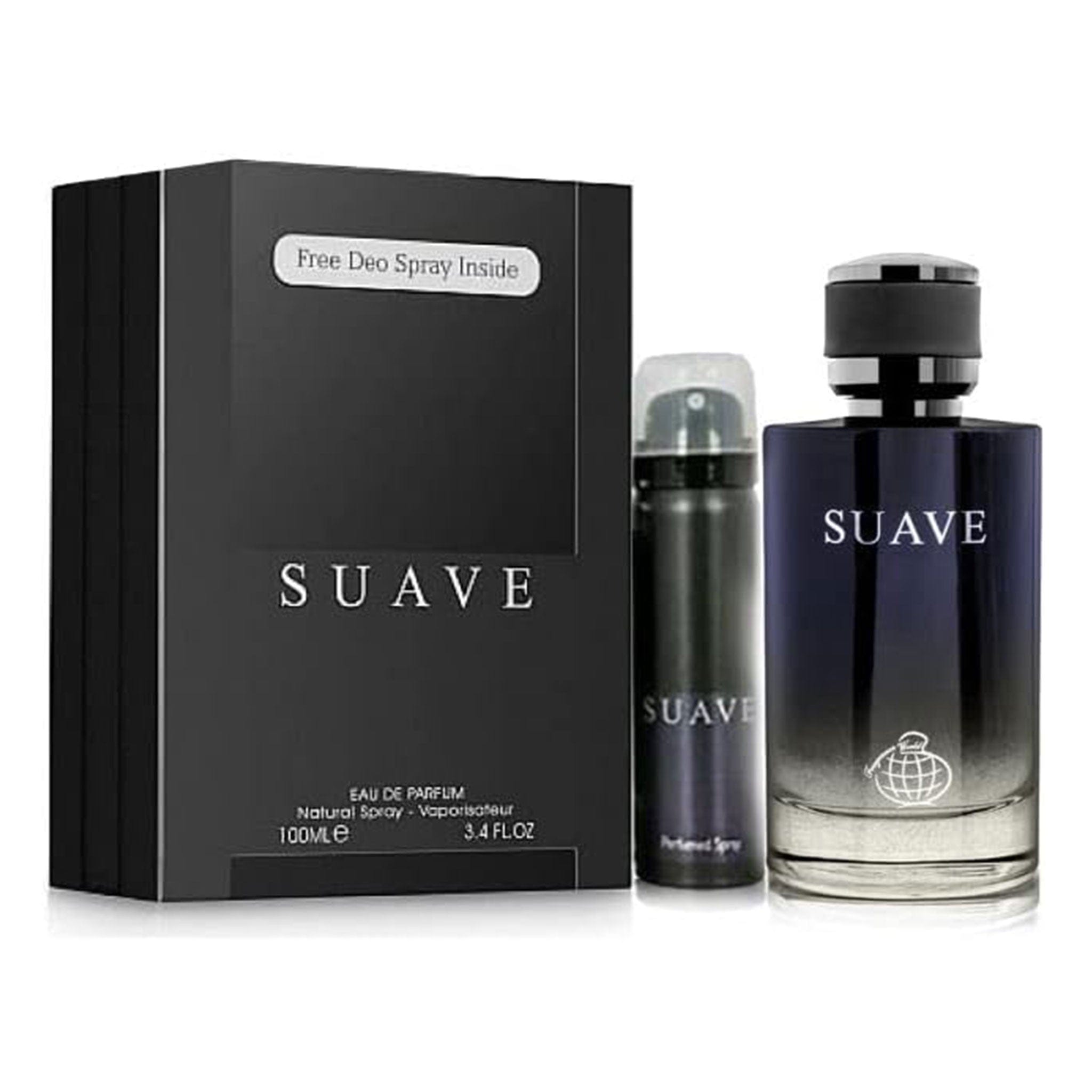 Suave Eau de Parfum 100ml + Deo 50ml by Fragrance World - Men Perfume - Gift Set - 150ml 310357