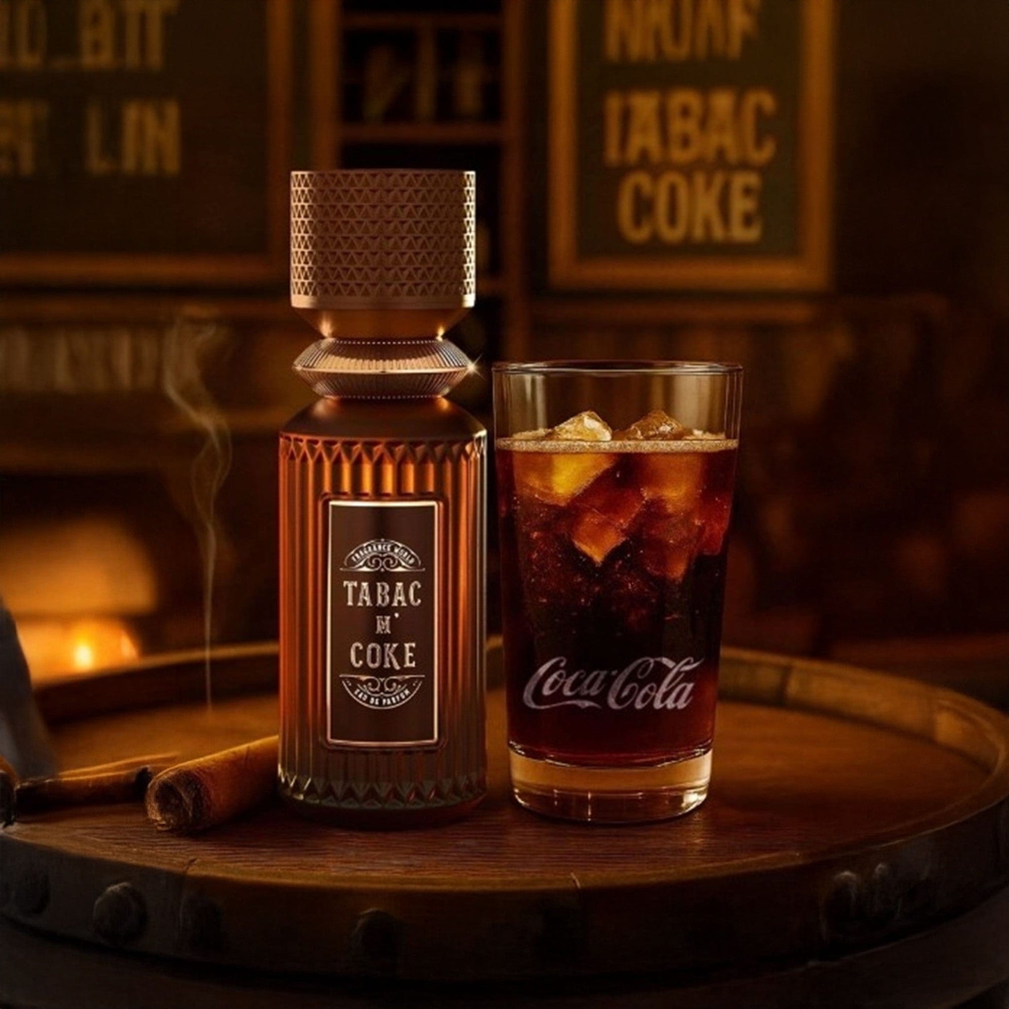 Tabac N' Coke Eau de Parfum 100ml by Fragrance World - Men Perfume - EDP - 100ml 309932
