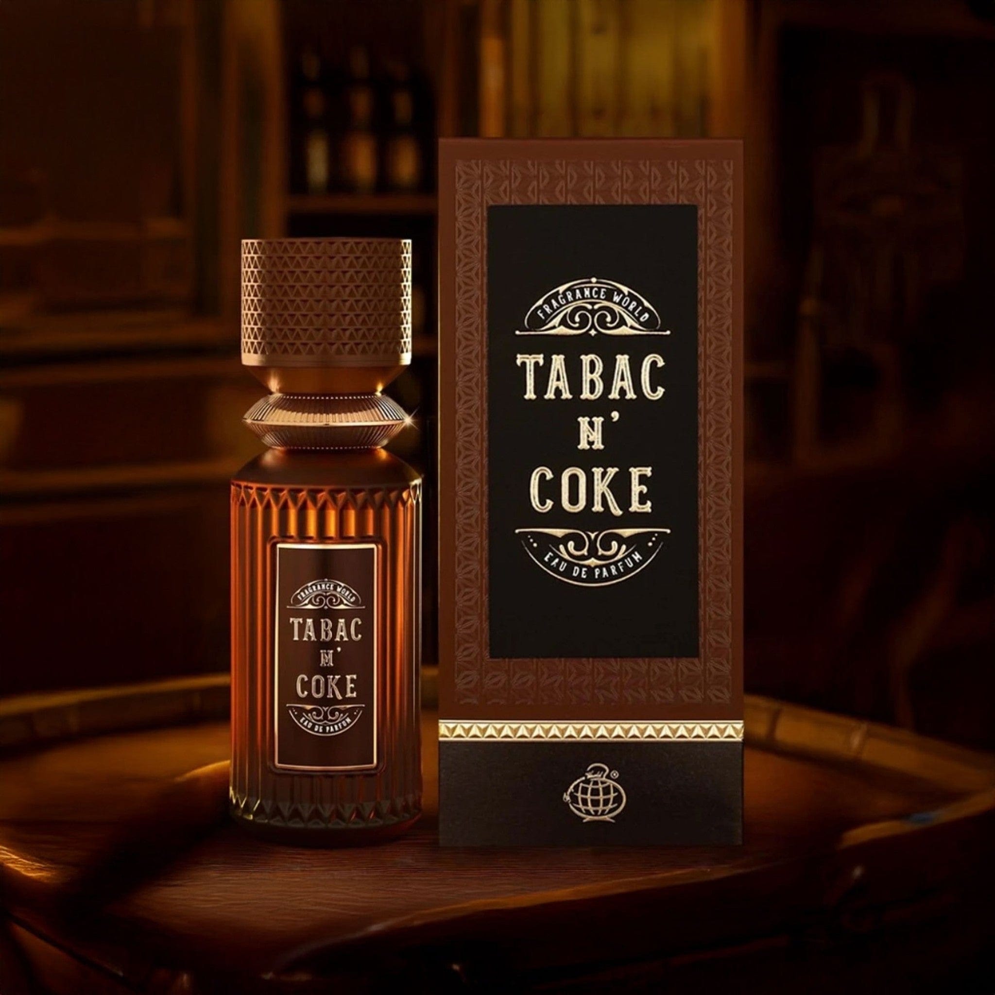 Tabac N' Coke Eau de Parfum 100ml by Fragrance World - Men Perfume - EDP - 100ml 309932