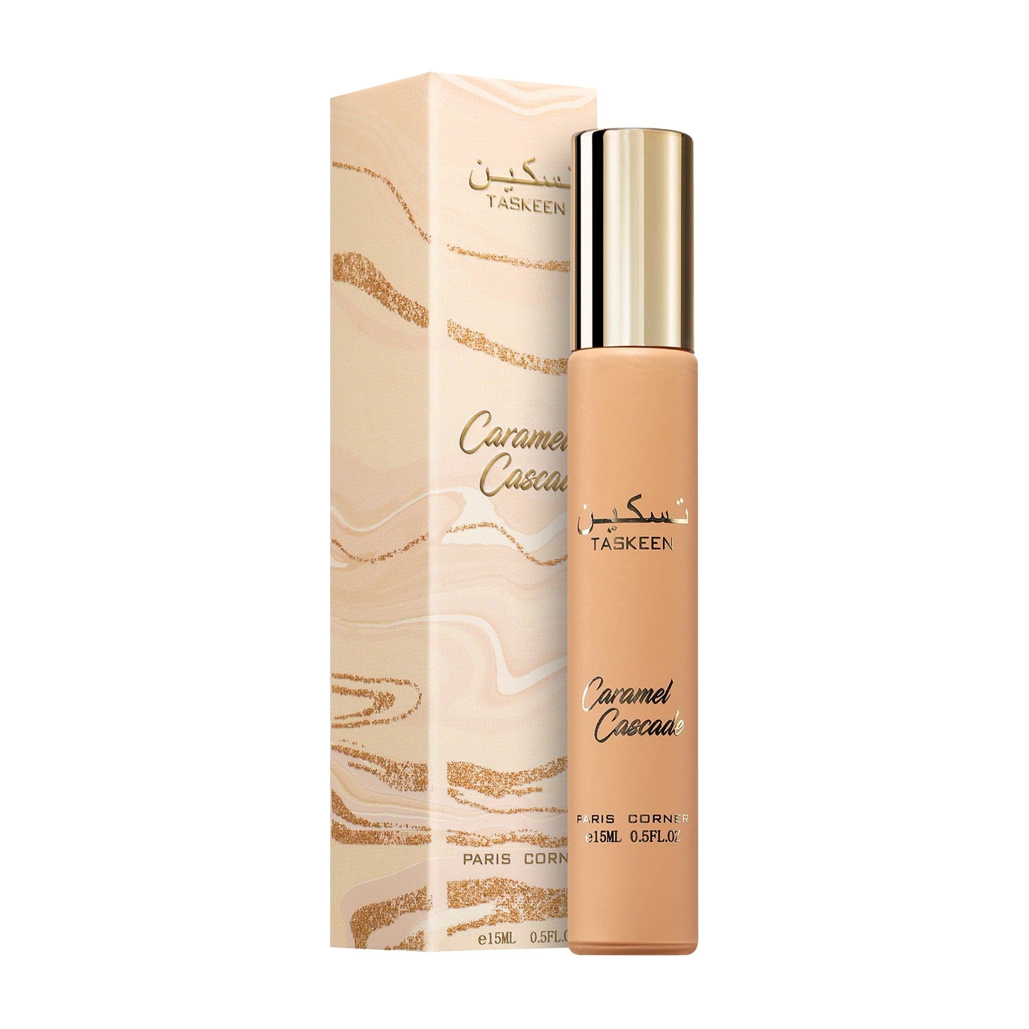 Taskeen Caramel Cascade by Paris Corner - Unisex Perfume - EDP - 15 ml 310807