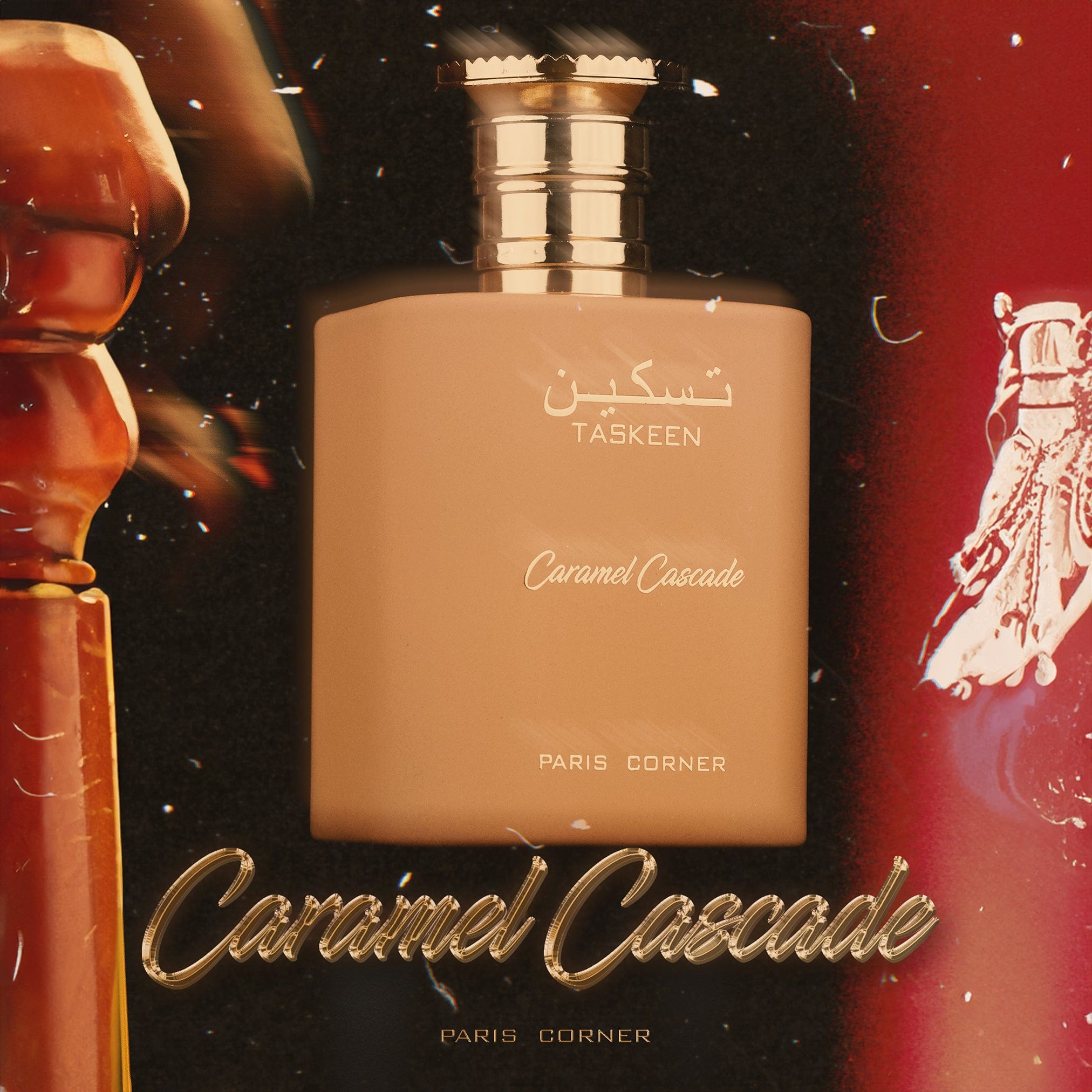 Taskeen Caramel Cascade by Paris Corner - Women Perfume - EDP 100 ml 307823