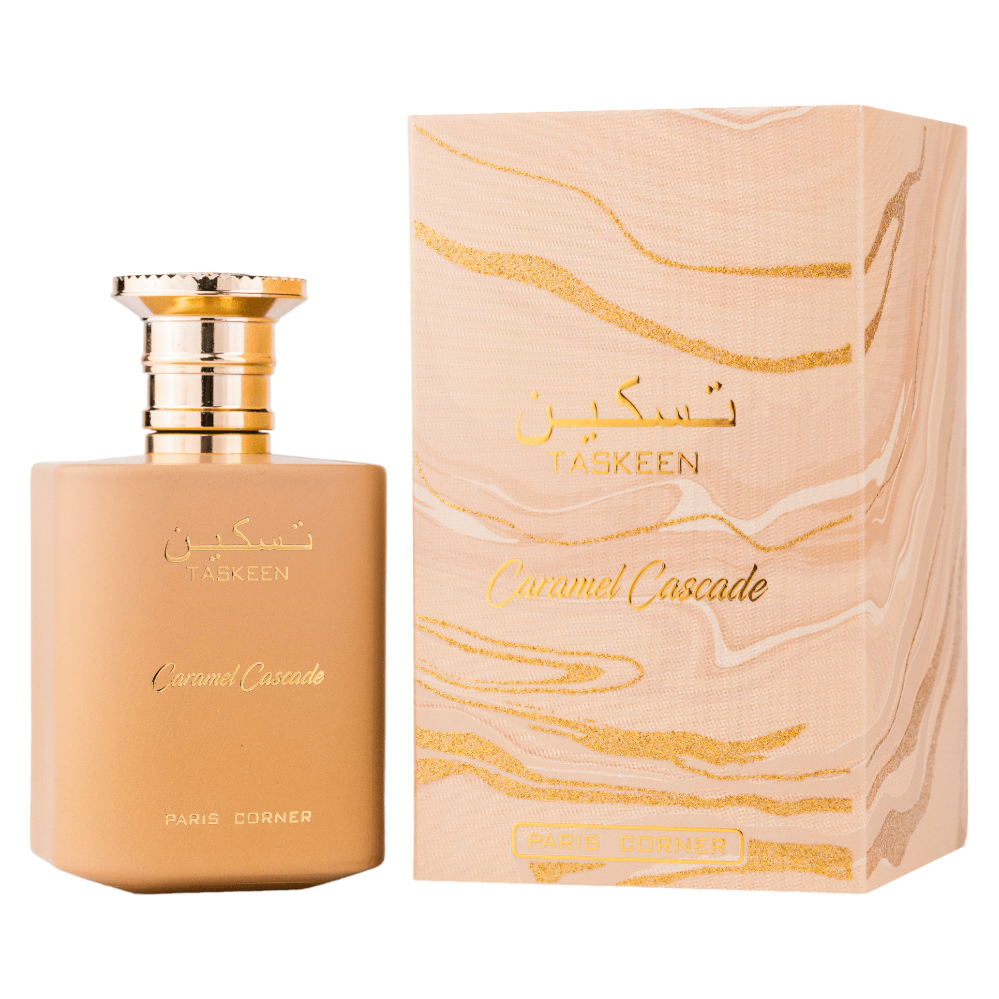 Taskeen Caramel Cascade by Paris Corner - Women Perfume - EDP 100 ml 307823