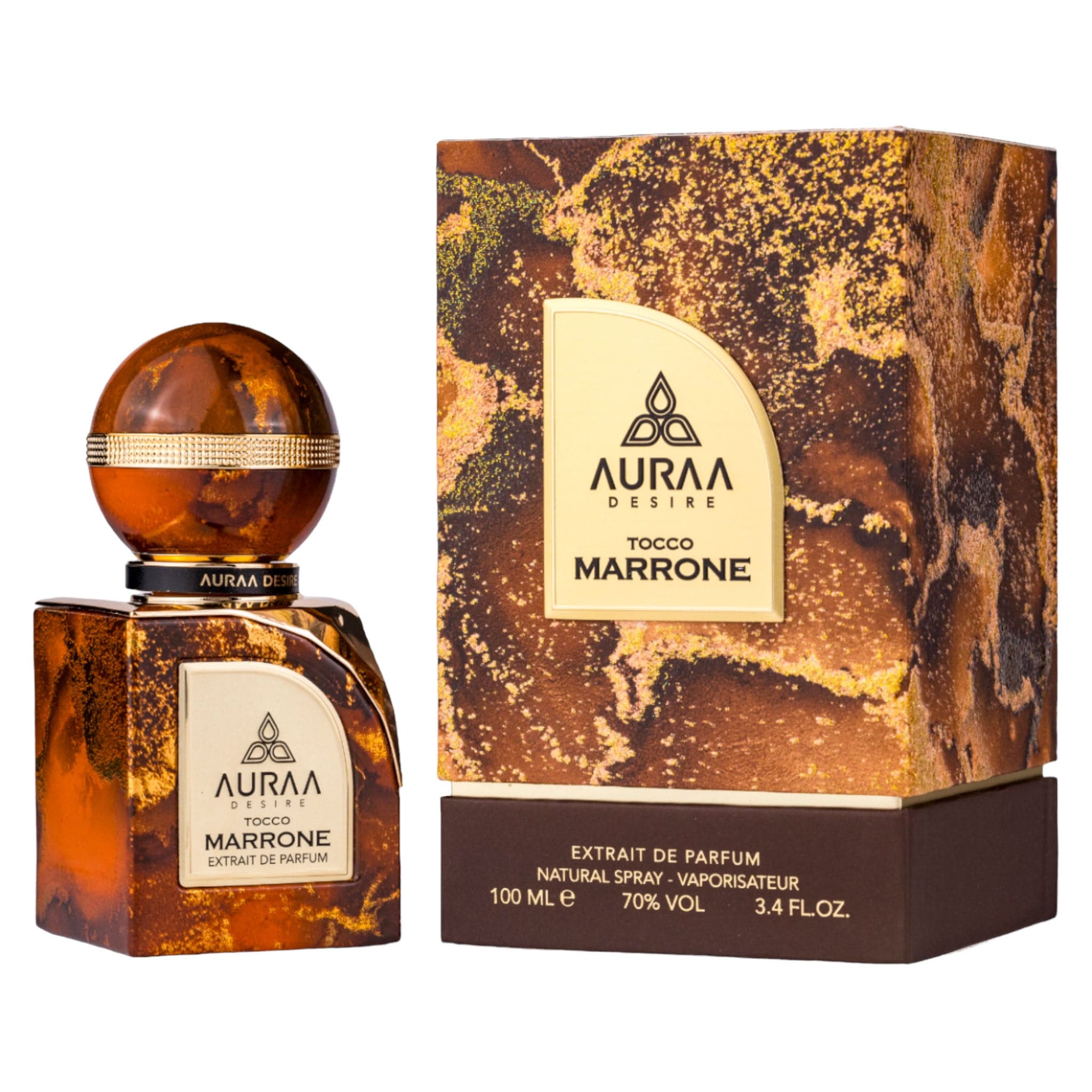 Tocco Marrone by Auraa Desire - Extrait de Perfume Men - 100 ml 308355