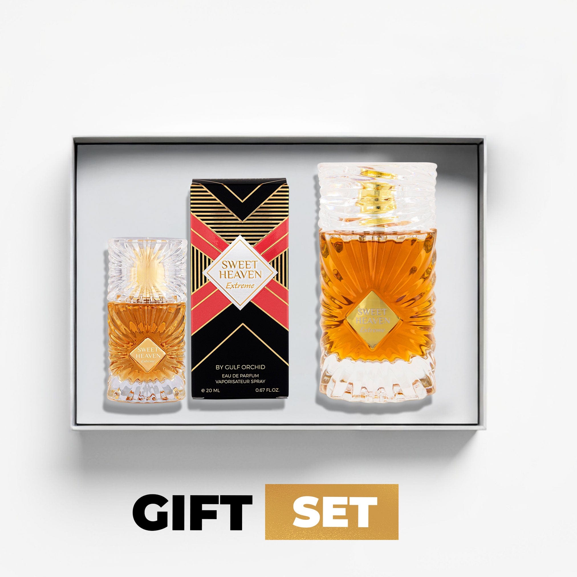 Unisex Perfume Gift Set - Sweet Heaven Extreme by Gulf Orchid - 100 ml + 20 ml 308738
