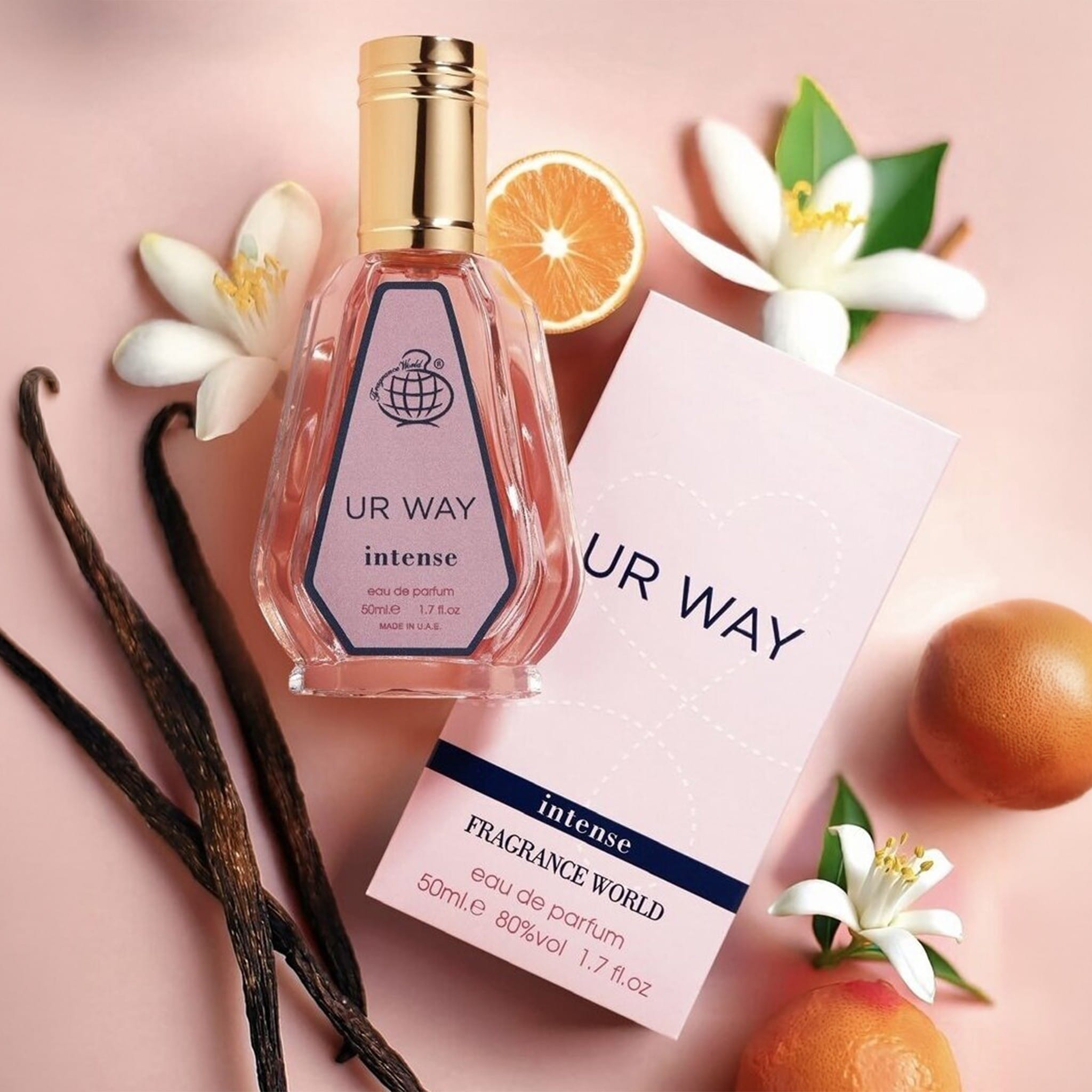 UR Way Intense by Fragrance World - Women Perfume - EDP - 50 ml 311576