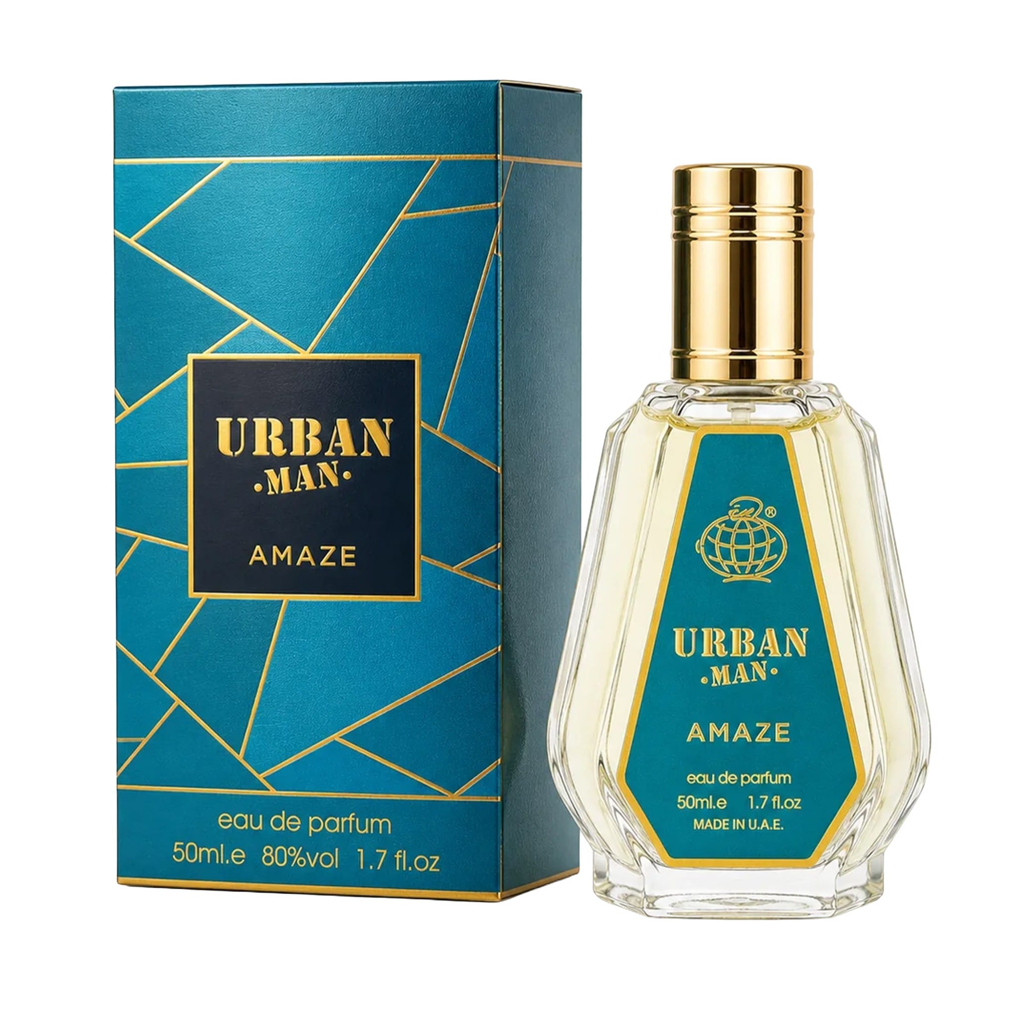 Urban Man Amaze by Fragrance World - Men Perfume - EDP - 50 ml 311580