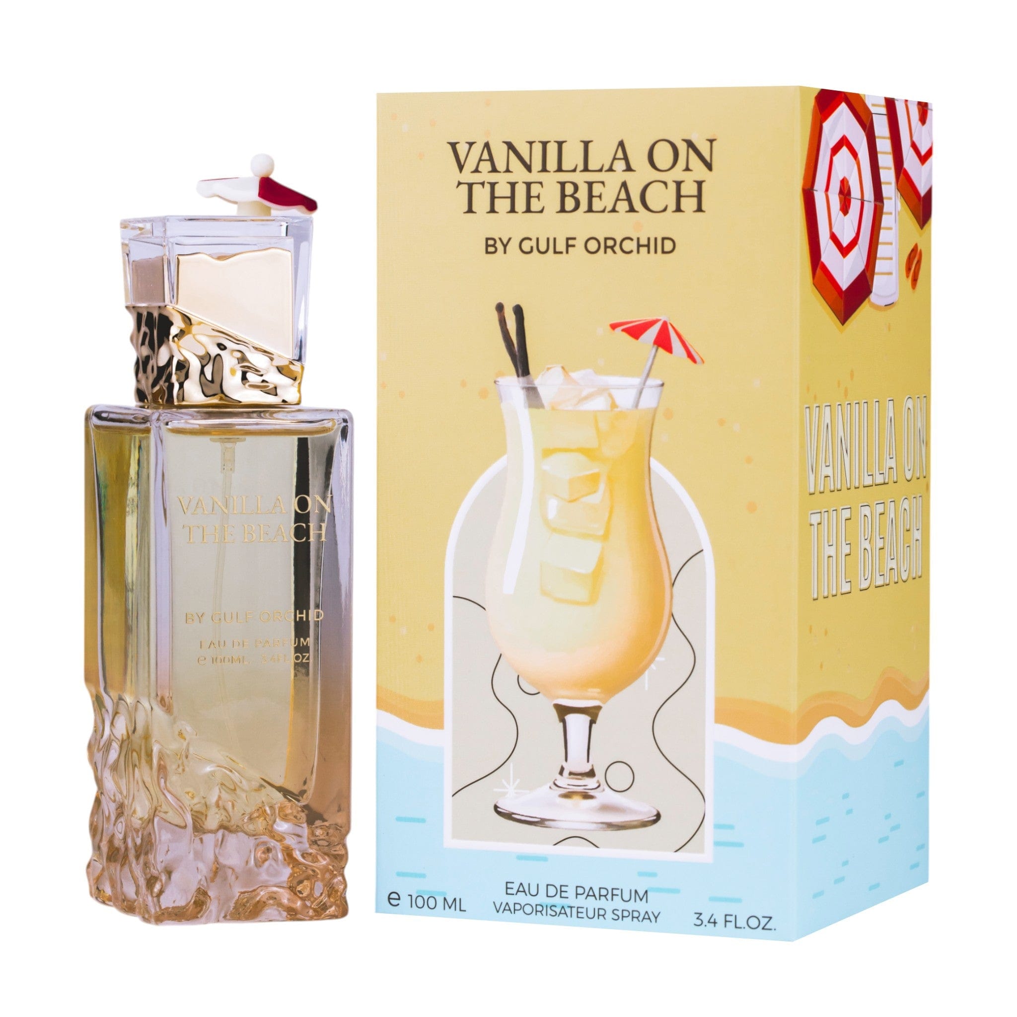 Vanilla on the beach 100ml by Gulf Orchid - Unisex Perfume - EDP - 100ml 309350