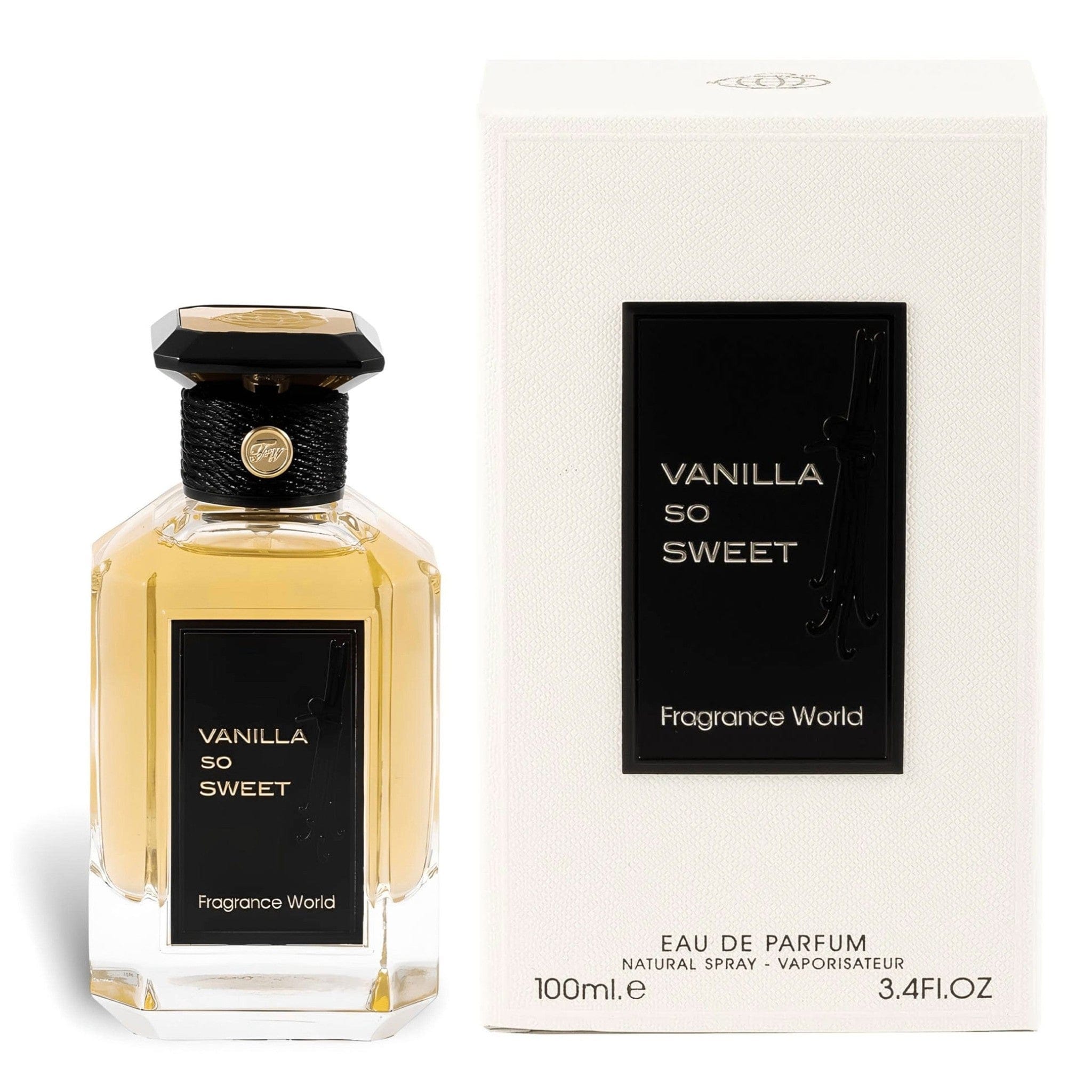 Vanilla so Sweet Eau de Parfum 100ml by Fragrance World - Unisex Perfume - EDP - 100ml 310245