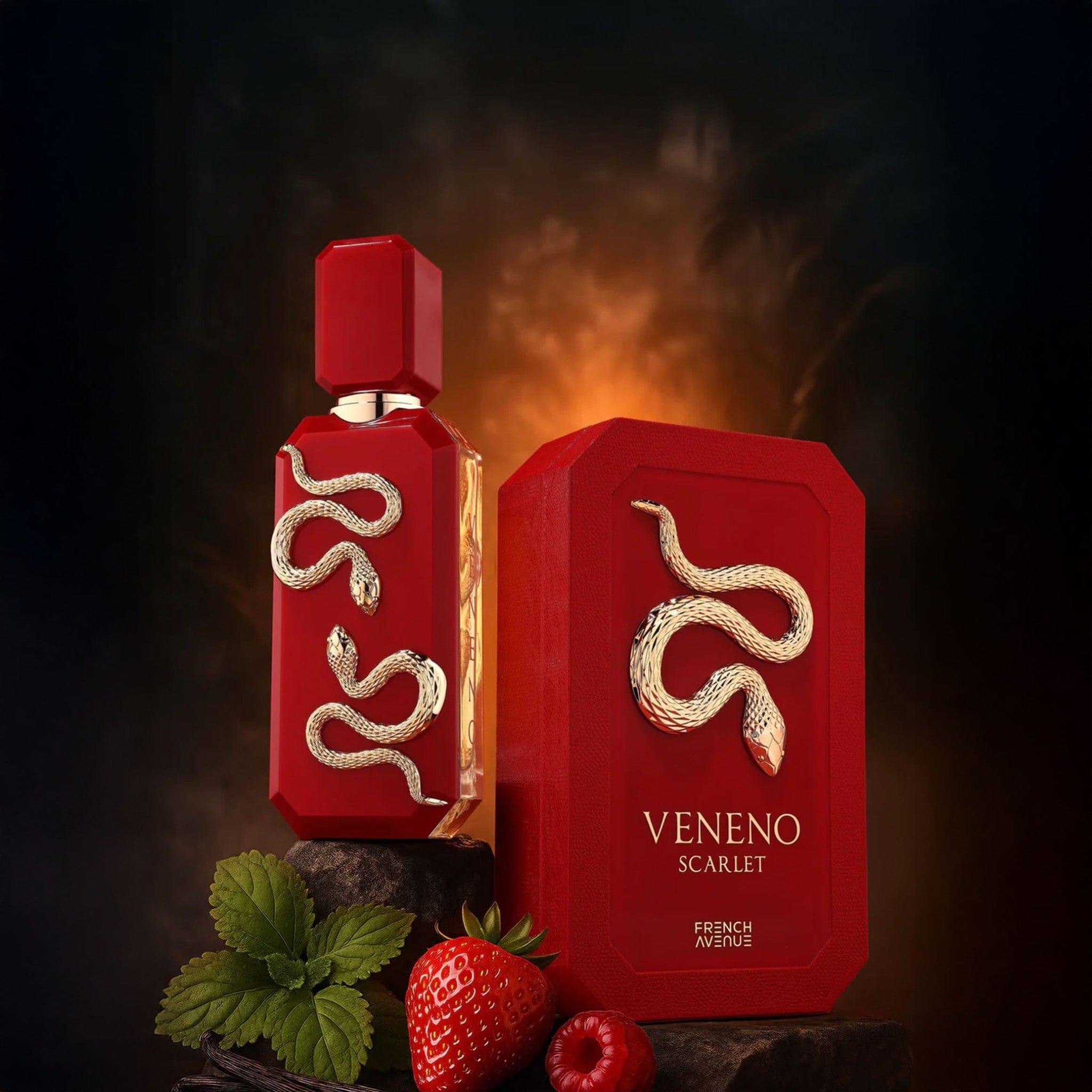 Veneno Scarlet Eau de Parfum 100ml by French Avenue - Unisex Perfume - EDP - 100ml 310247