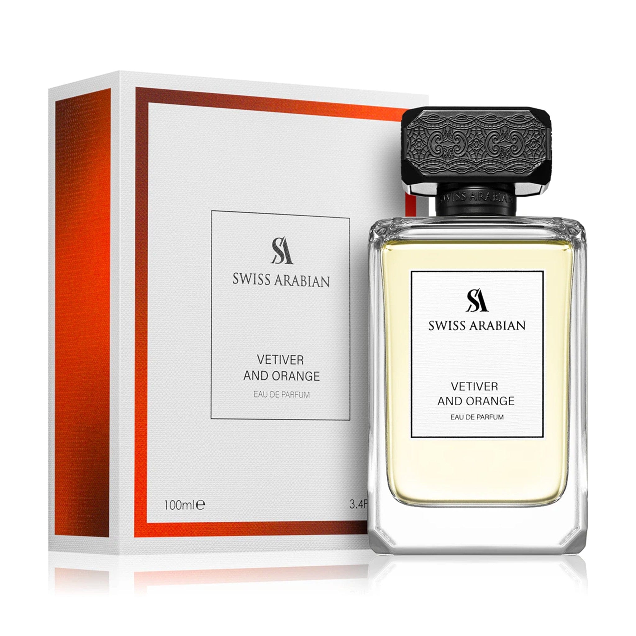 Vetiver and Orange Eau de Parfum 100ml by Swiss Arabian - Unisex Perfume - EDP - 100ml 310104