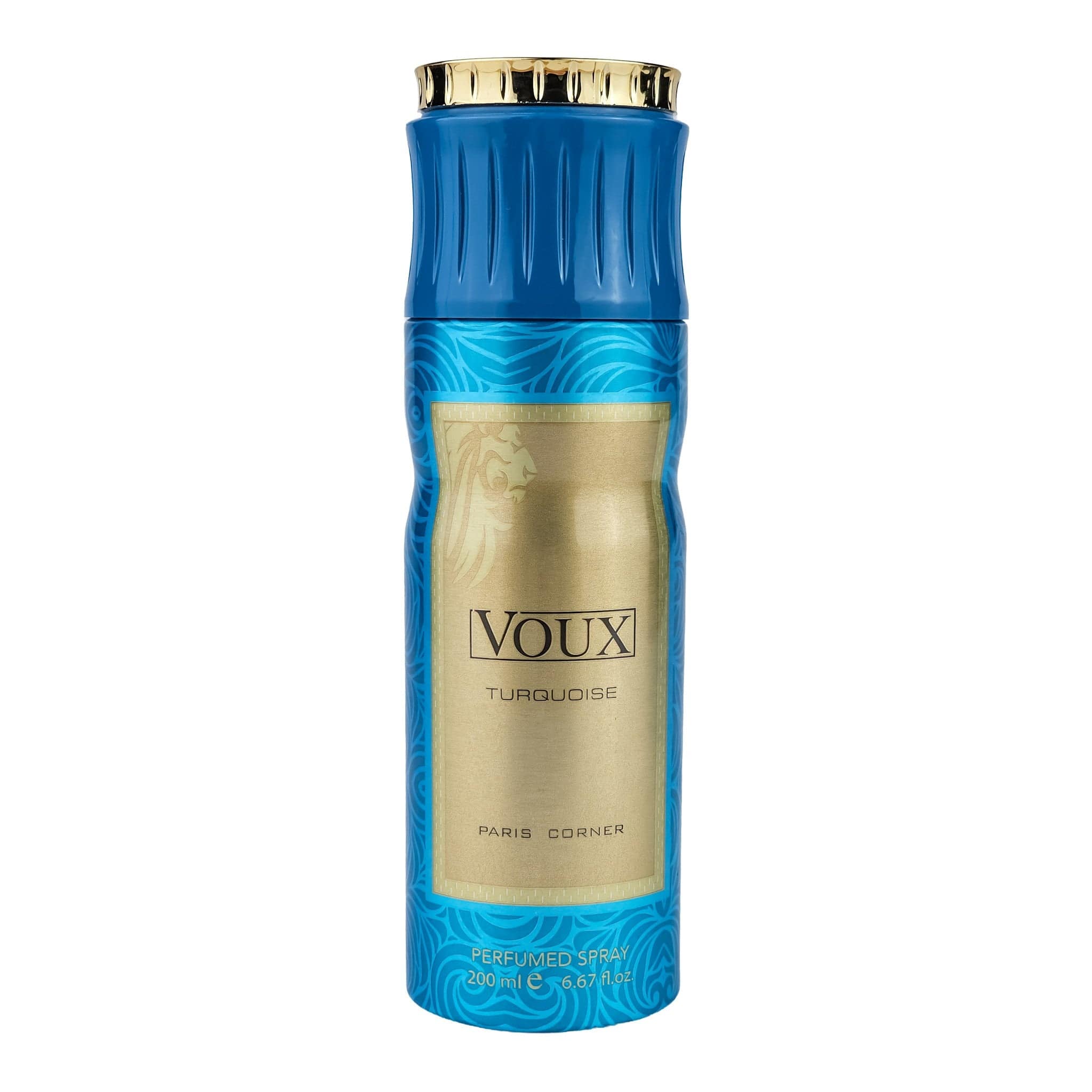 Voux Turquoise 200ml by Paris Corner - Unisex Perfume - Deodorant - 200ml 310232