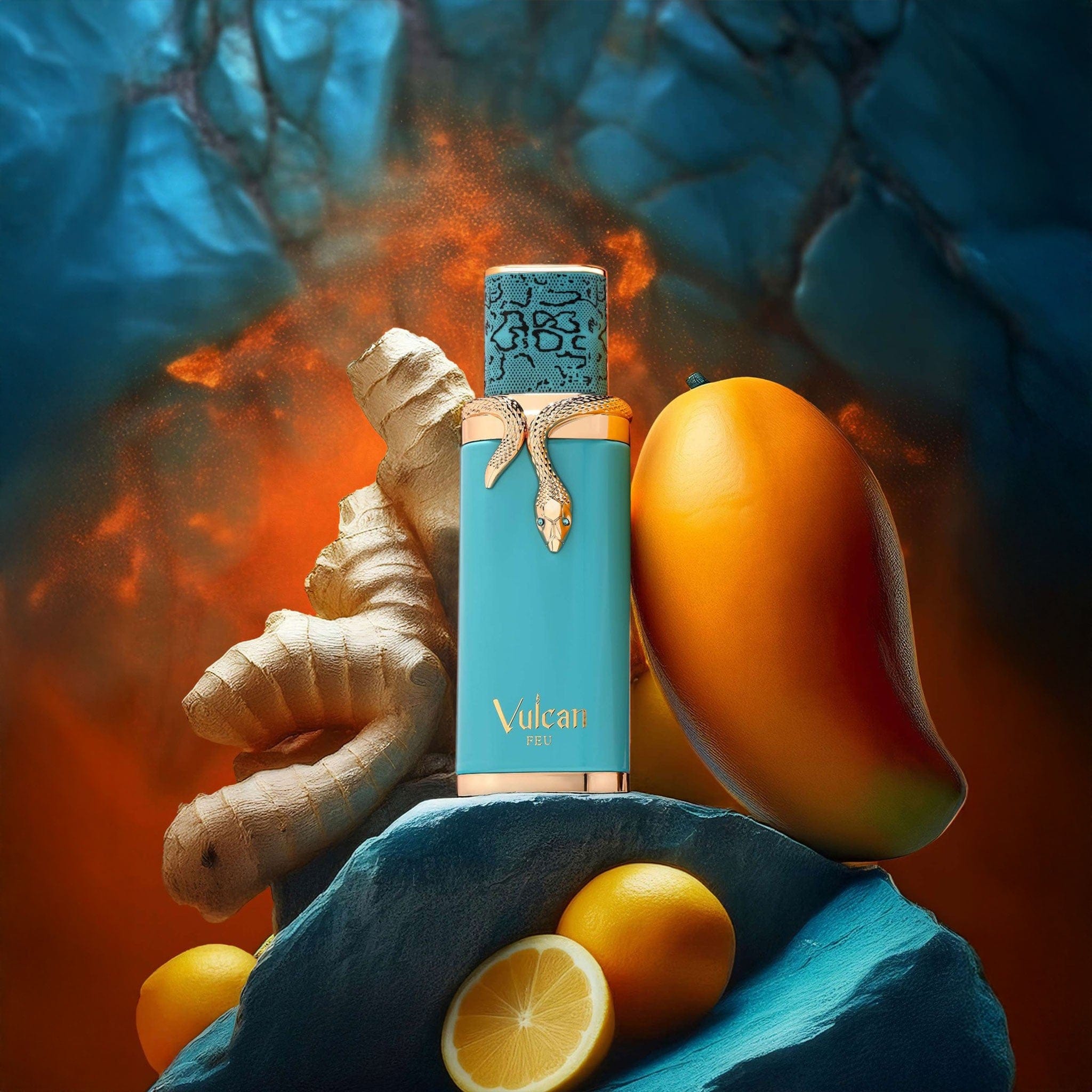 Vulcan Feu Eau de Parfum 100ml by French Avenue - Unisex Perfume - EDP - 100ml 309627