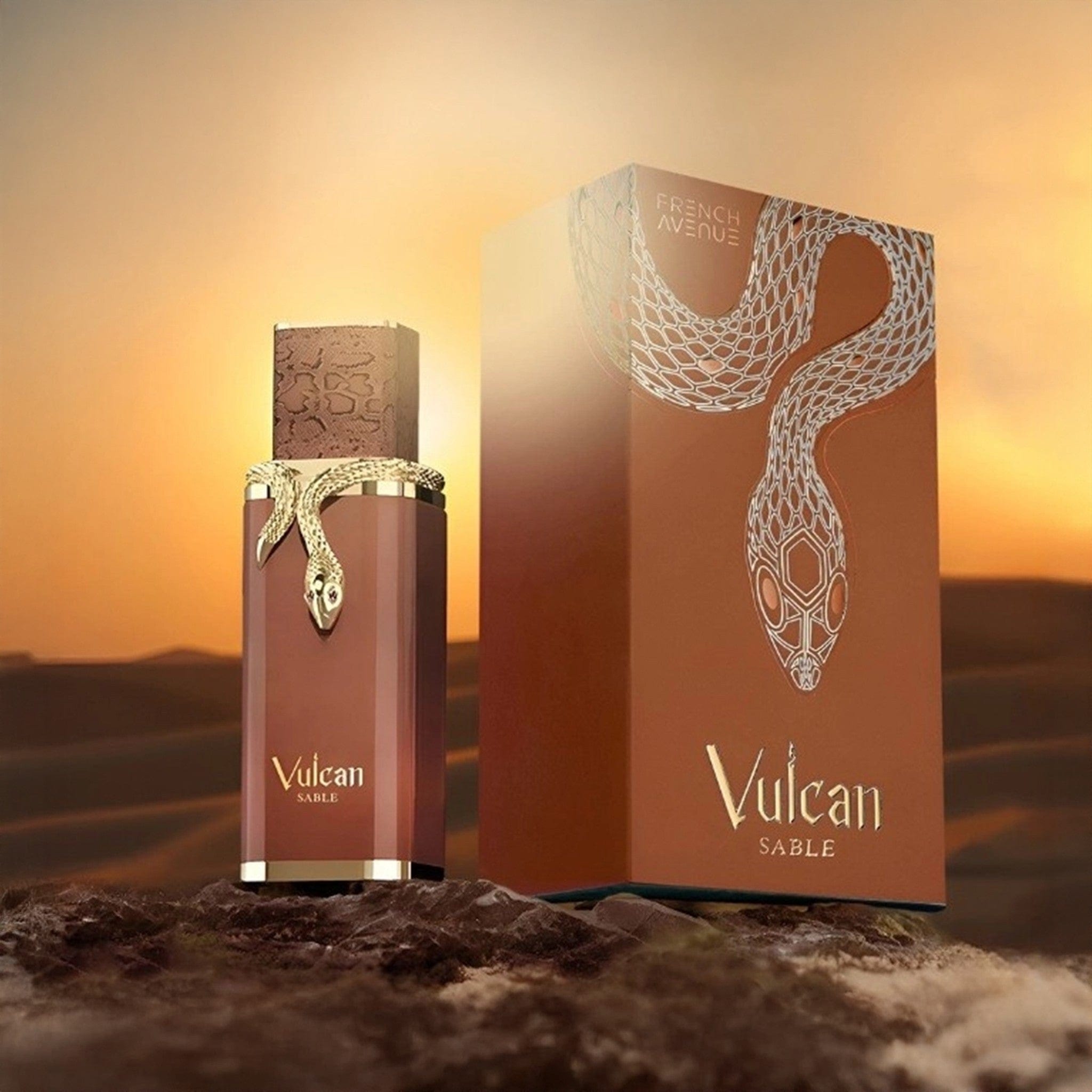 Vulcan Sable Eau de Parfum 100ml by French Avenue - Unisex Perfume - EDP - 100ml 310116